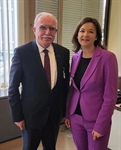 المالكي يلتقي نظيرته وزير خارجية سلوفينيا في جنيف