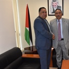 وزارة الخارجية والمغتربين : السفير شامية يستقبل ممثل جمهورية الهند لدى دولة فلسطين