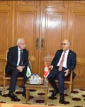 المالكي يطلع نظيره التونسي على التطورات السياسية بفلسطين