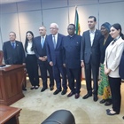 المالكي يلتقي نائب رئيس الجمهورية وزير الصحة الزيمبابوي
