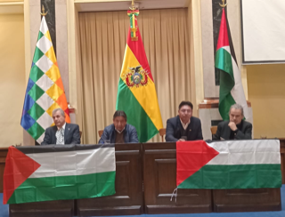سفارة دولة فلسطين لدى بوليفيا تحيي الذكرى 75 للنكبة الفلسطينية