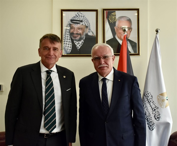الوزير د.المالكي يلتقي  المنسق الخاص المعني بتحسين استجابة الامم المتحدة للاستغلال والانتهاك الجنسيين