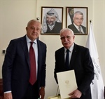 الوزير د. المالكي يتلقي السفير الروسي لدى دولة فلسطين