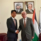 المالكي يودع ممثل جمهورية كوريا لدى دولة فلسطين