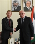 الوزير د.المالكي يودع السفير الإيرلندي بُمناسبة انتهاء مهامه ‏