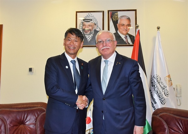 الوزير د.المالكي يثمن الدعم الياباني المقدم لدولة فلسطين