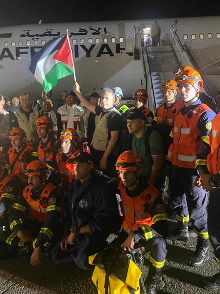 الوزير المالكي : وصول فريق دولة فلسطين للتدخل والاستجابة العاجلة سالماً إلى أرض الوطن