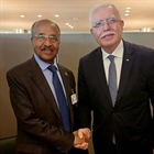 الوزير د. المالكي يلتقي وزير خارجية اريتريا ويبحثان سبل تعزيز التعاون بين البلدين
