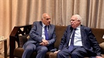 الوزير د.المالكي يلتقي نظيره الجزائري على هامش أعمال مجلس الجامعة العربية ويطلعه على آخر تطورات العدوان الإسرائيلي الخطير على قطاع غزة