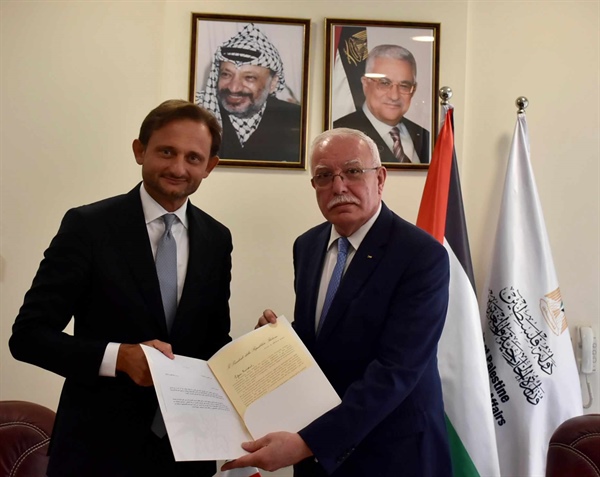 الوزير المالكي يطالب ايطاليا بادانة العدوان الاسرائيلي على قطاع غزة
